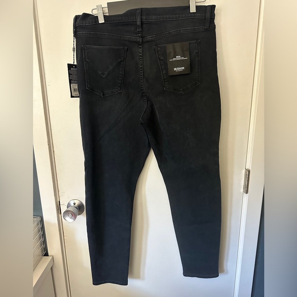 Hudson Nico Mid-rise Super Skinny Ankle Jeans Women Size 34 NWT - Picture 7 of 8